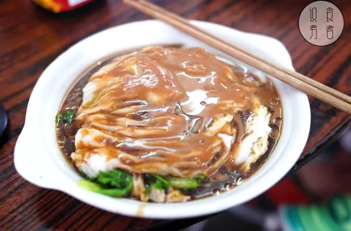 潮汕杂咸:白粥的“百搭配角”示意图